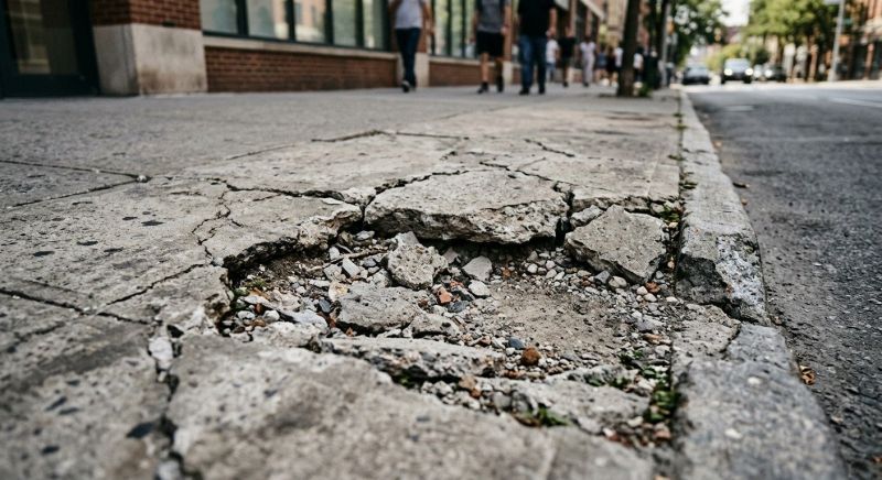 Concrete Pathway Repair in West Des Moines, IA